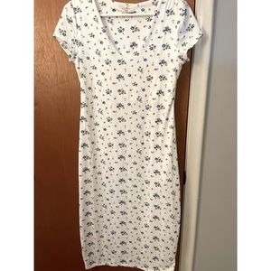 Jessica Simpson Blue Flower Dress
